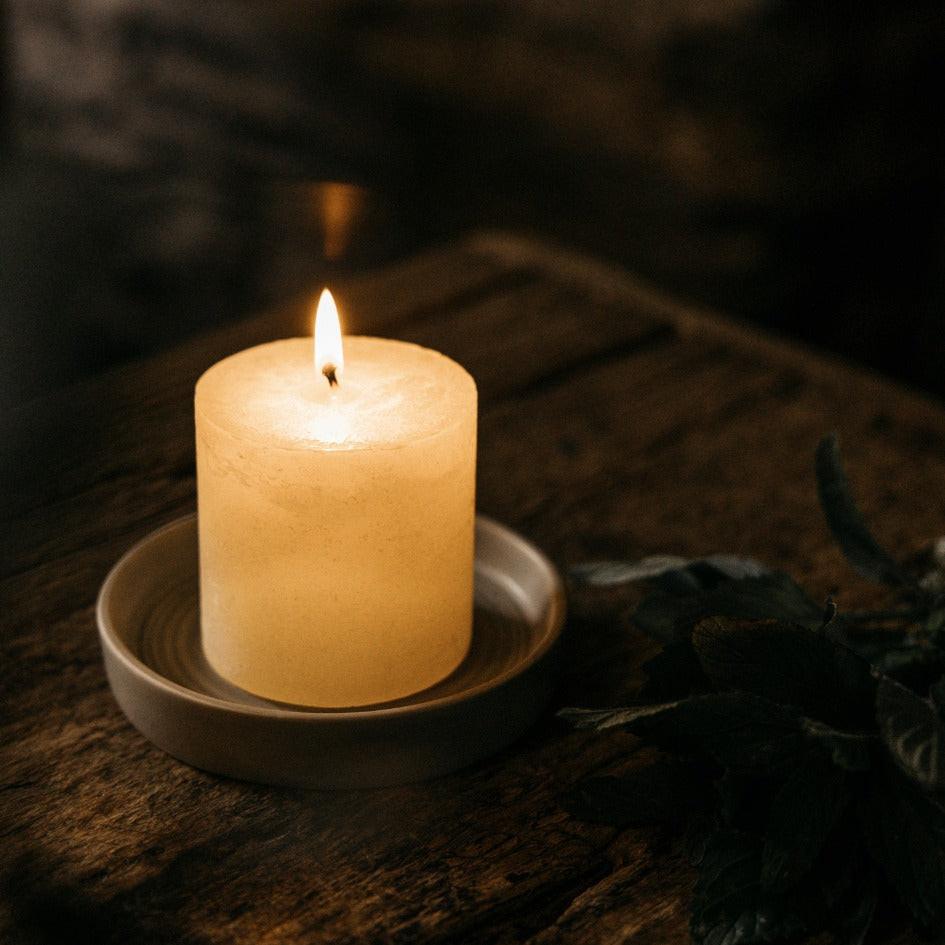 Bay & Rosemary Classic Pillar Candle - St Eval
