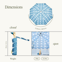 Denim Moon Umbrella - Original Duckhead