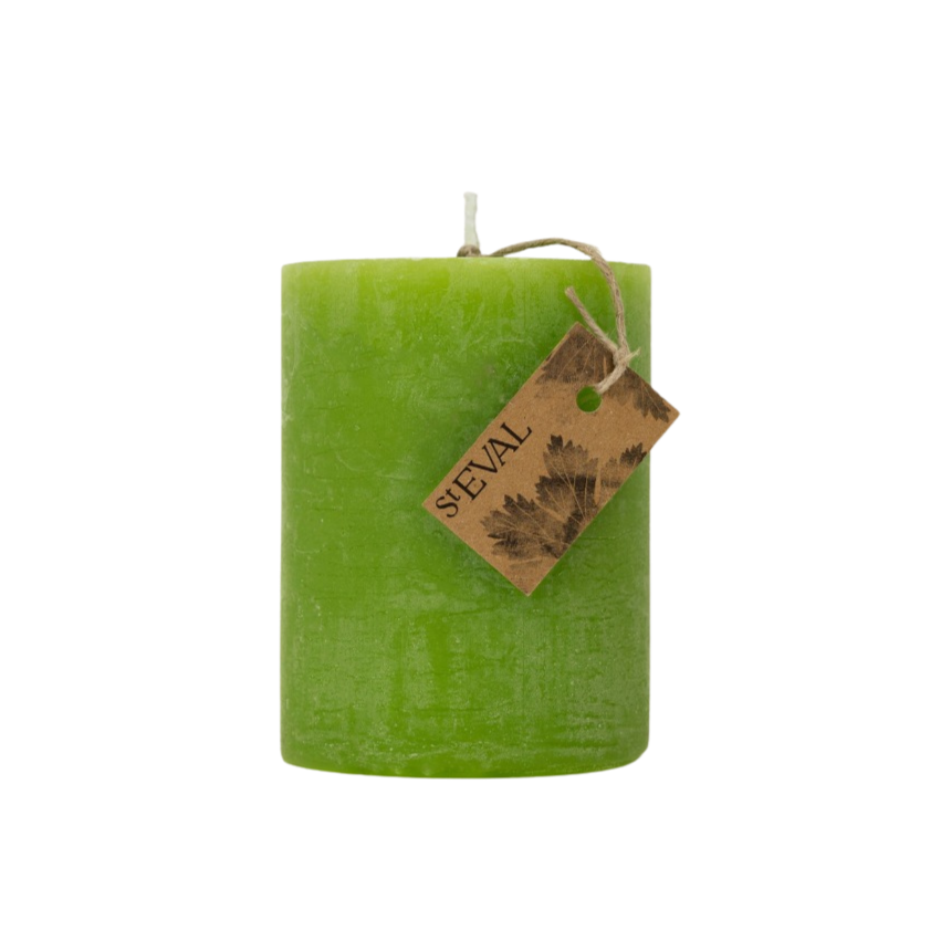 Geranium Leaf Pillar Candle - St Eval