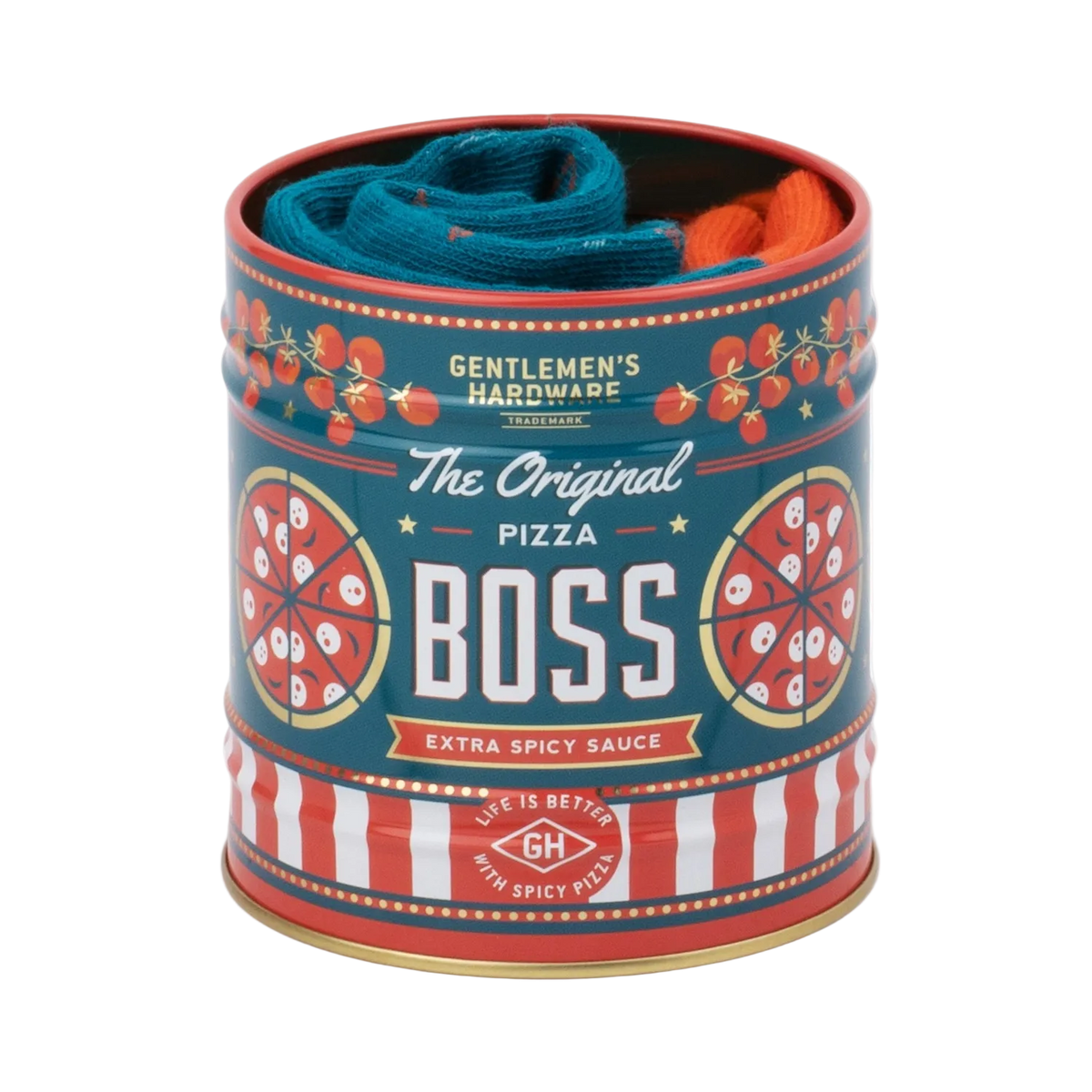 Pizza Socks in a Can - Designworks